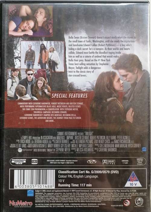 Twilight two disc special edition dvd