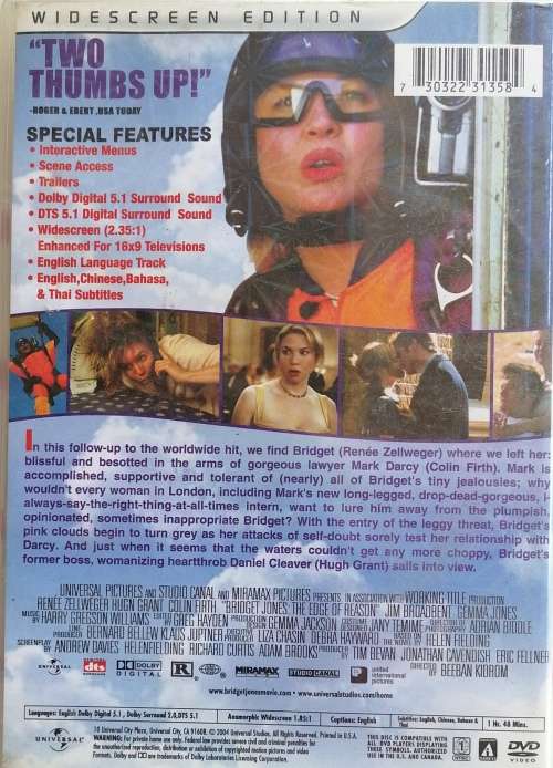 Bridget Jones dvd