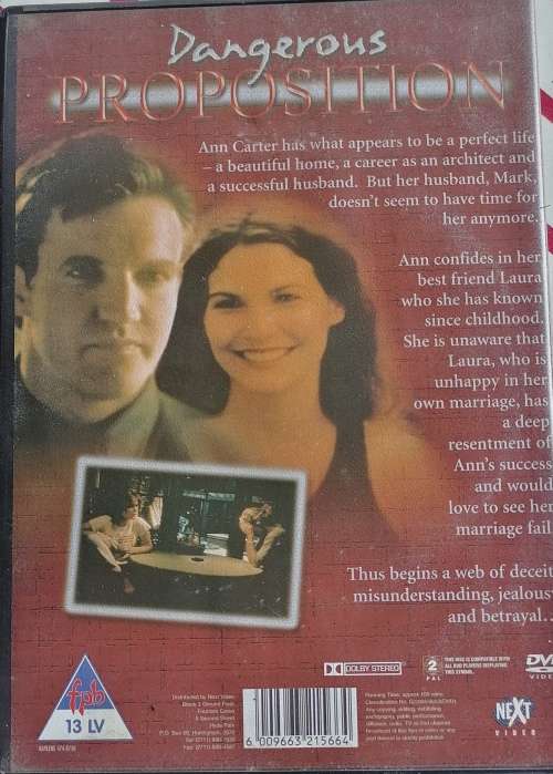 Dangerous proposition dvd