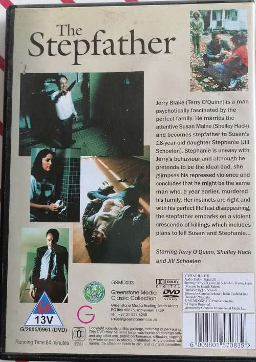 The Stepfather dvd