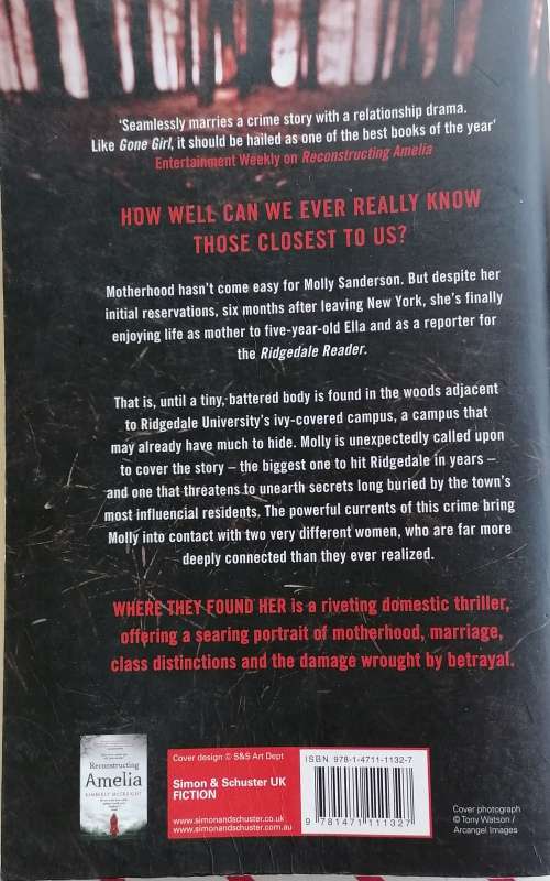 Where they found her by Kimberly McCreight