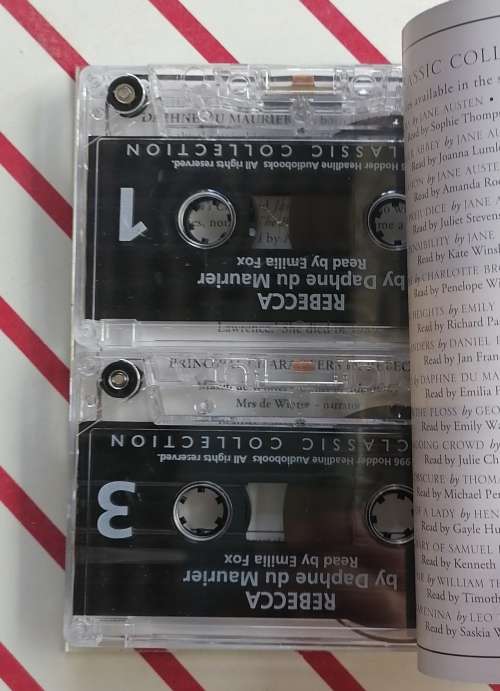 Rebecca by Daphne Du Maurier audio cassette