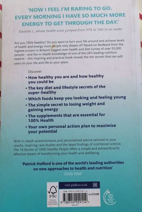 The 10 secrets of 100% healthy people