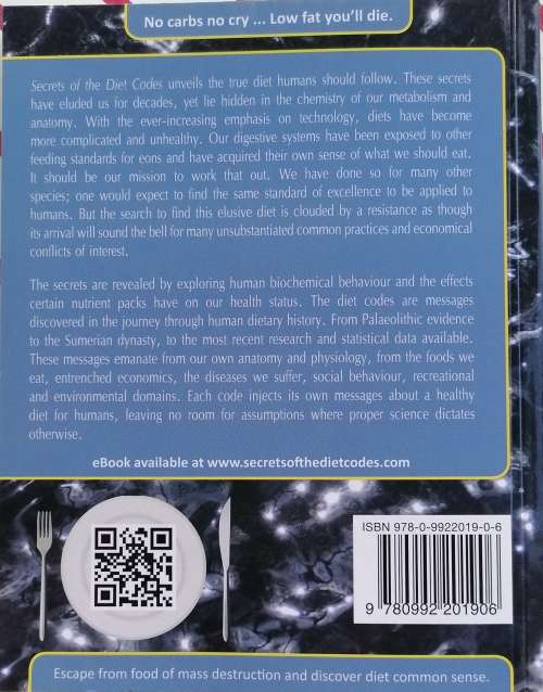 Secrets of the diet codes by dr Marius Theron