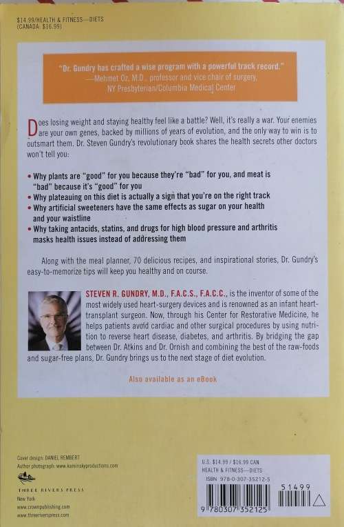Dr Gundry`s diet evolution