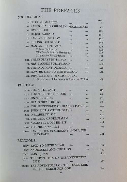 The complete Bernard Shaw Prefaces