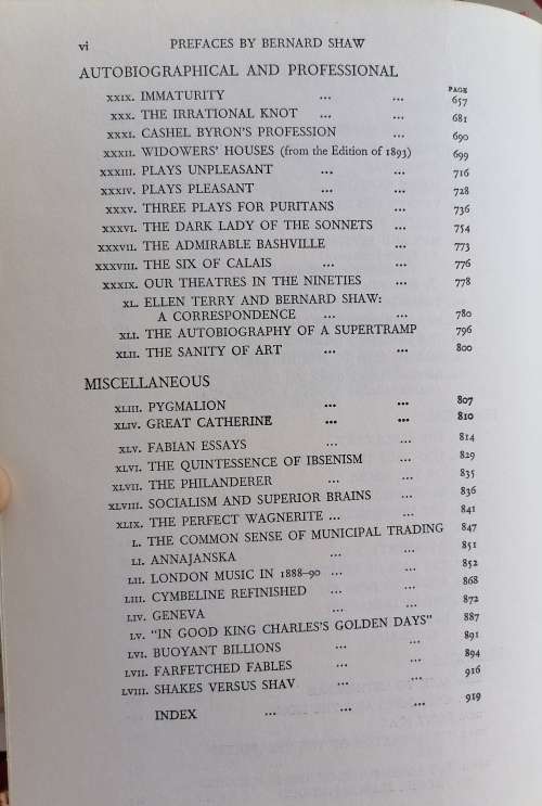 The complete Bernard Shaw Prefaces