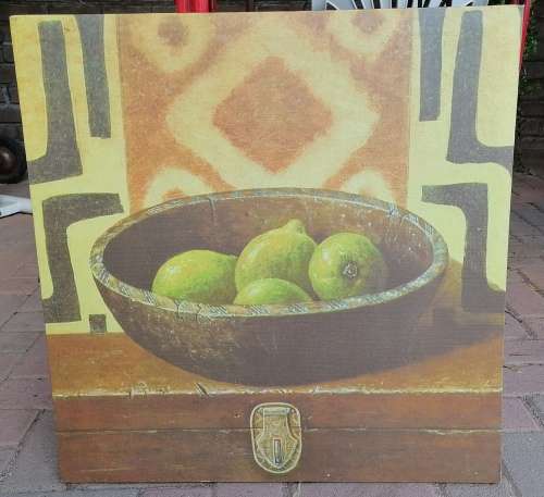 Lemon canvas print
