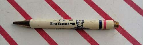 May 1937 Coronation King Edward VIII pencil