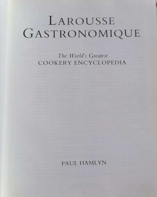 Larousse Gastronomique