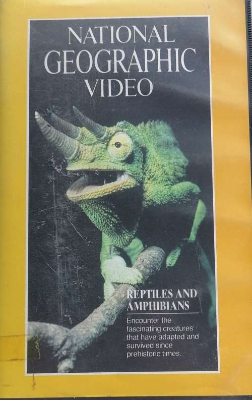 National geographic Reptiles and amphibians VHS