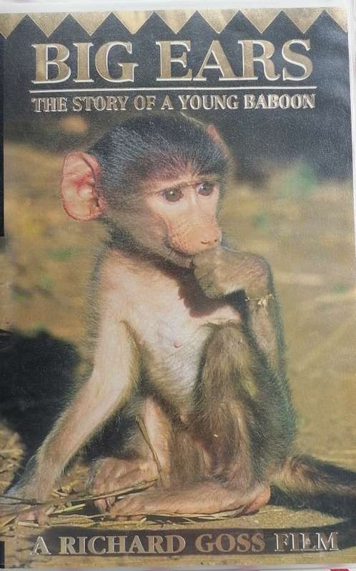 Big ears, the story of a young baboon VHS