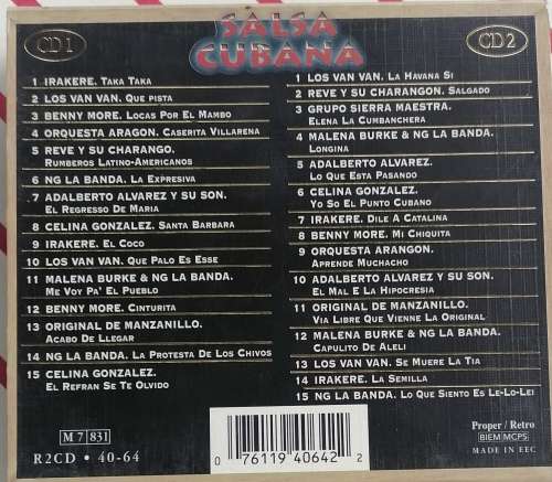 Salsa Cubana the gold collection 2cd