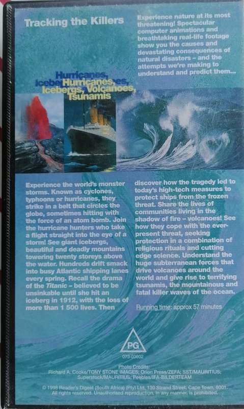 Nature`s Rage VHS