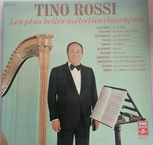 Tino Rossi Les plus belles melodies classiques LP