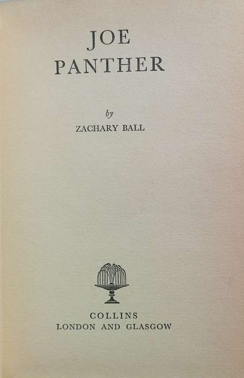 Joe Panther by Zachary Ball