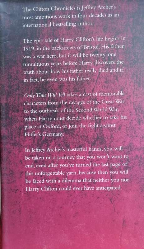 Only time will tell by Jeffrey Archer