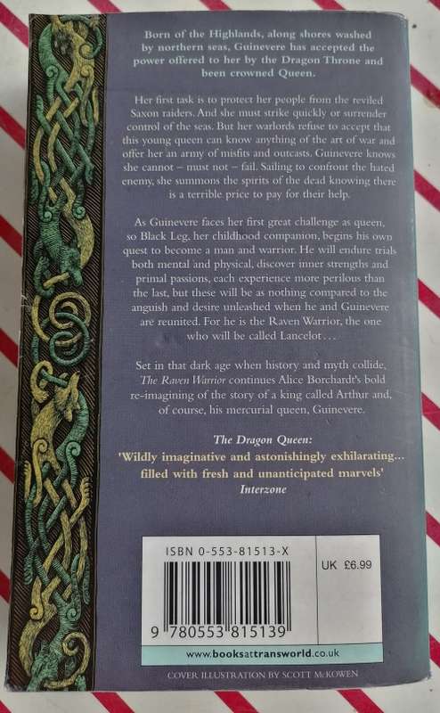 The raven warrior by Alice Borchardt