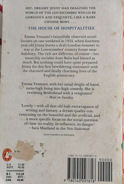 The house of hospitalities by Emma Tennant