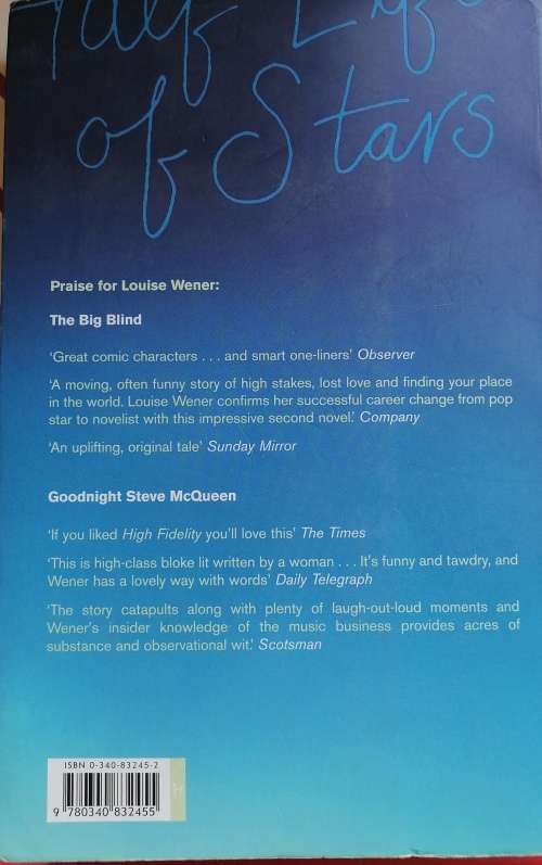 The half life of stars by Louise Wener