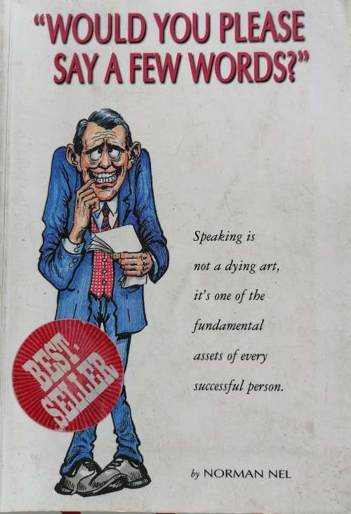 Would you please say a few words by Norman Nel
