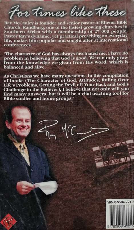 For times like these by Ray McCauley