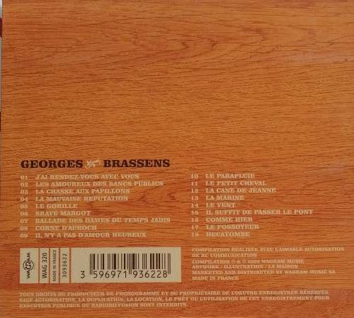 Georges Brassens cd