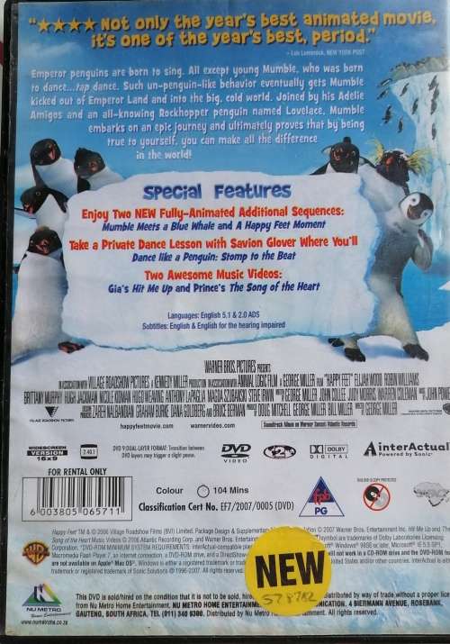 Happy feet dvd