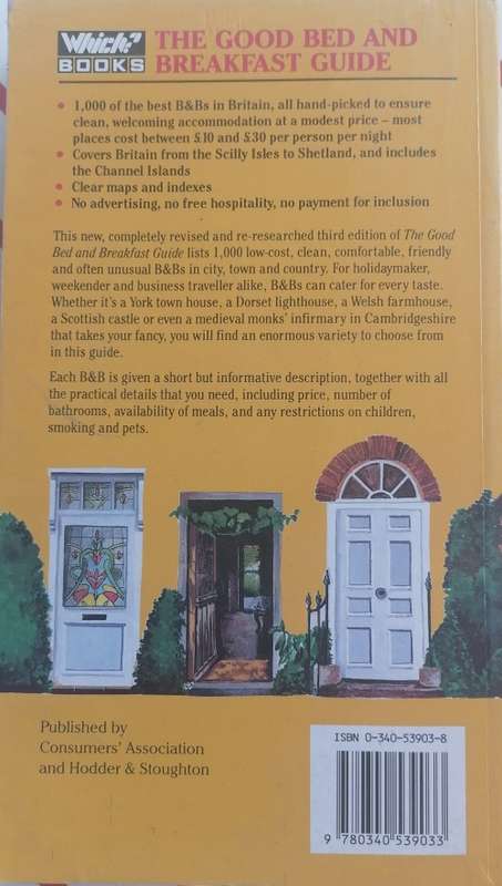 The good bed and breakfast guide