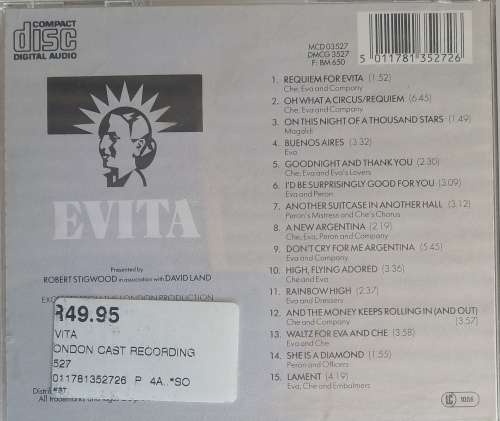 Evita cd
