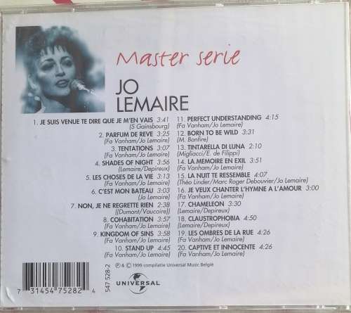 Jo Lemaire cd