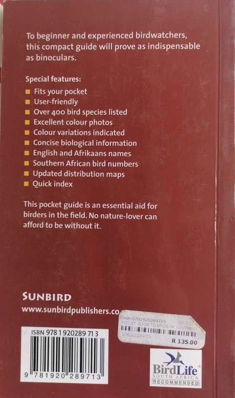 Pocket guide to birds of Southern Africa