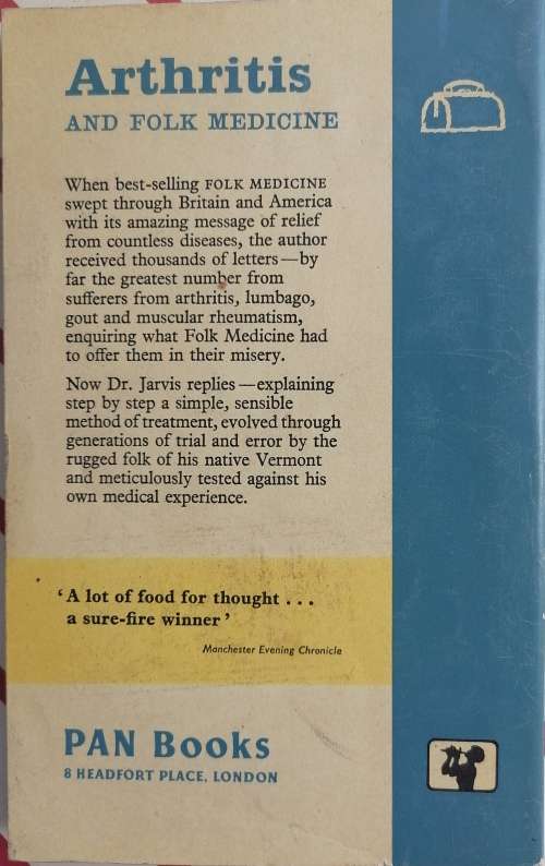 Arthritis and folk medicine by DC Jarvis