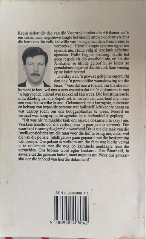 Volksverraad deur advokaat PJ Pretorius