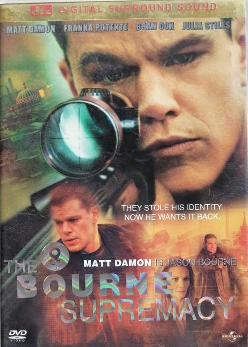The bourne supremacy dvd