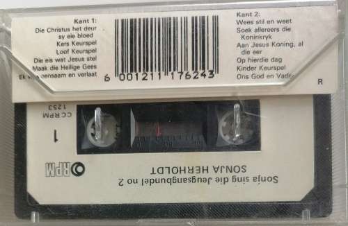 Sonja sing die jeugsangbundel no 2 - Sonja Herholdt tape