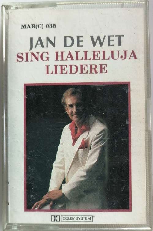 Jan de Wet sing Halleluja liedere tape