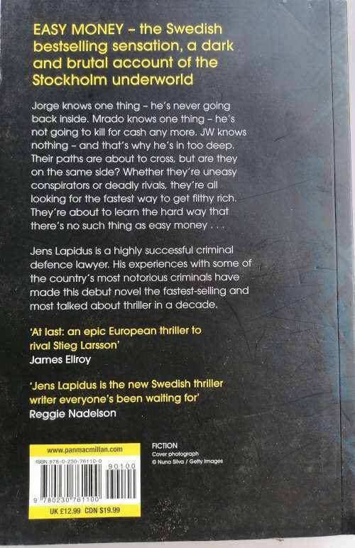 Easy money by Jens Lapidus