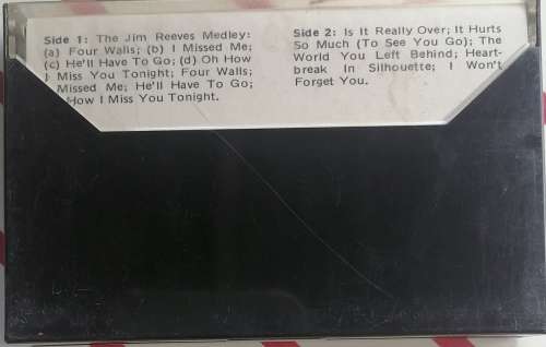 The Jim Reeves Medley tape