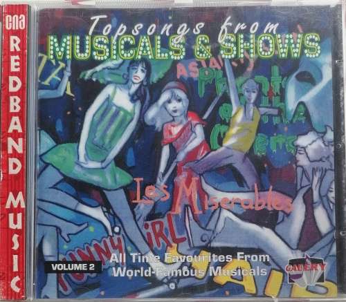 Topsongs from musicals and shows cd
