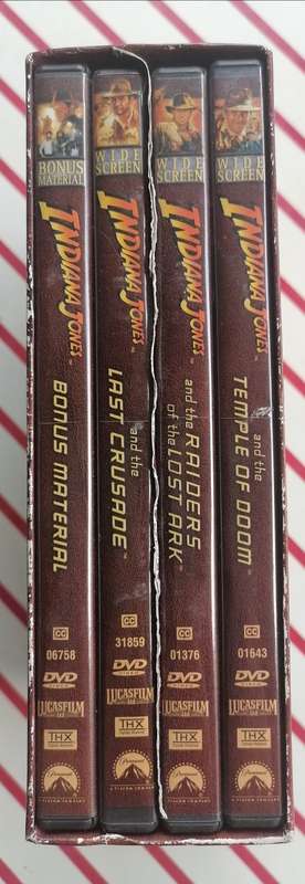 Indiana Jones The complete dvd movie collection