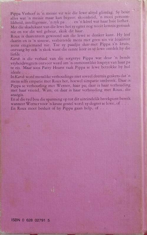 Karob deur Frances Vermaak