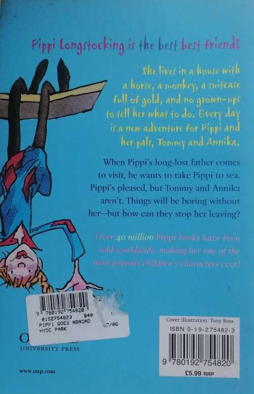 Pippi goes aboard by Astrid Lindgren