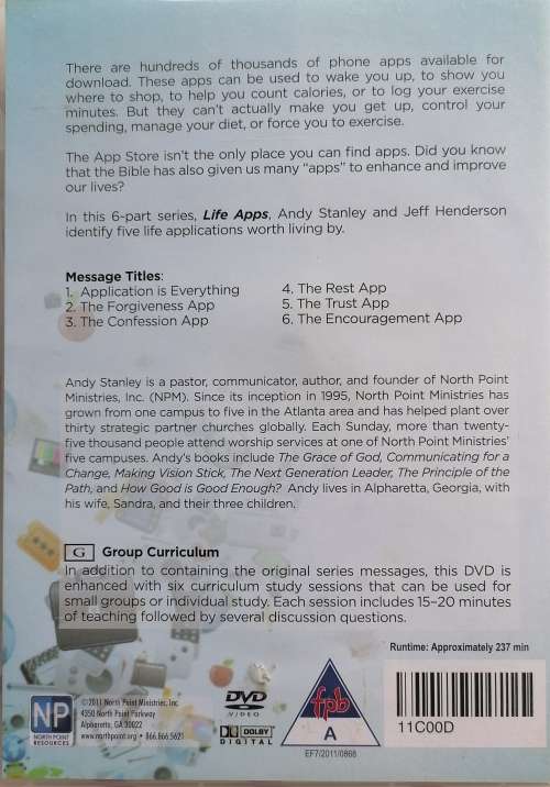 Life apps dvd