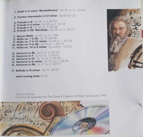 Chopin Piano classics cd