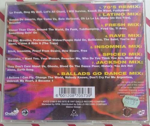 Massive mega mixes cd