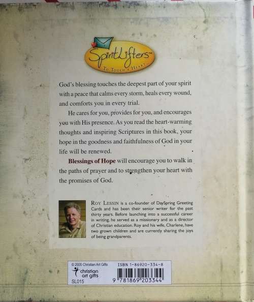 Blessings of hope by Roy Lessin