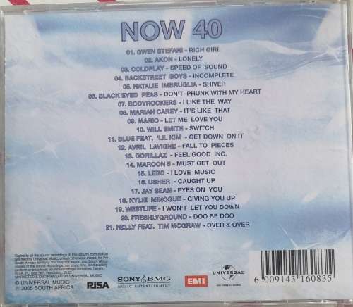 Now 40 cd