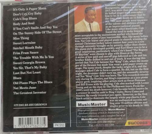 Nat King Cole Paper Moon cd *sealed*