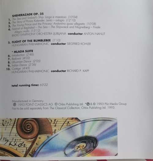 The classical collection Rimsky-Korsakov cd